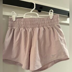 Nike Women's Light Pink Athletic Shorts